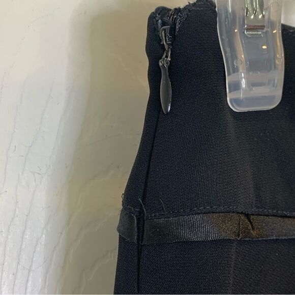 Liz Claiborne Audra Black Pants Flare Leg Size 4 - Picture 6 of 11